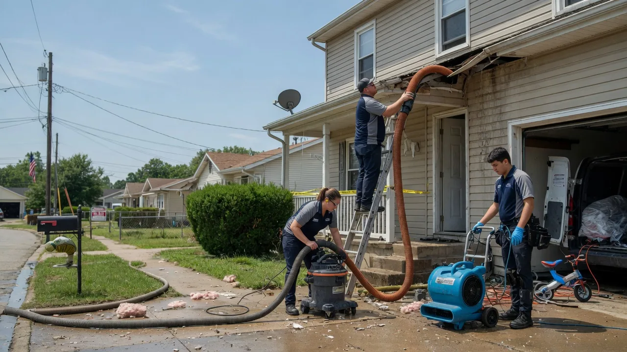 Water Damage Restoration in Edgerton, KS near me